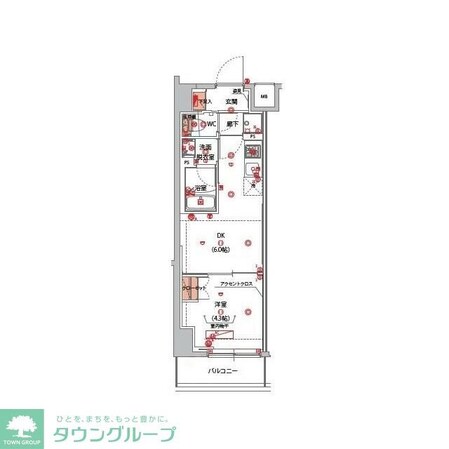 ハーモニーレジデンス山手サウス大塚の物件間取画像